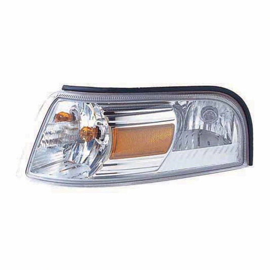 Front Left Driver Side Front Parking Signal Light Lens And Housing 2006-2011 Mercury Grand Marquis