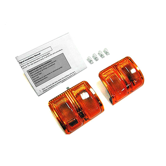 Factory Style Replacement Mirror Mounted Side Repeater Light Kit for Ford F-250 Super Duty