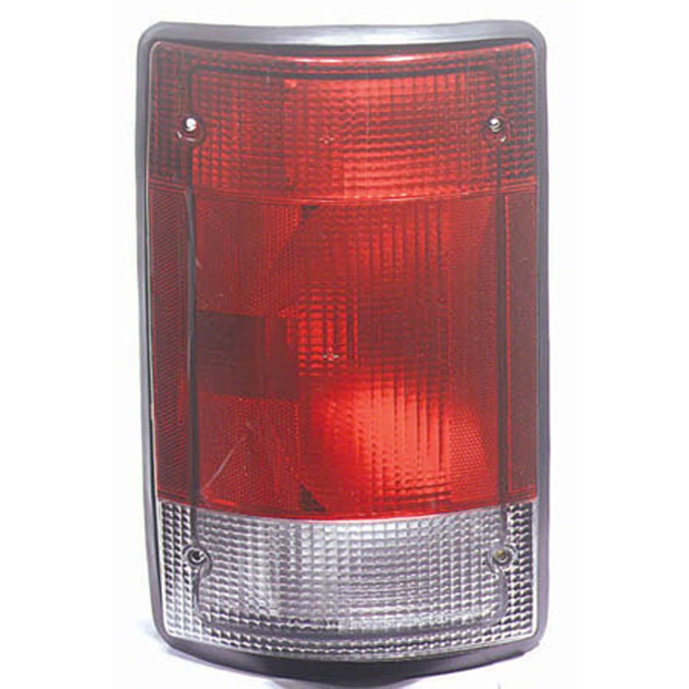 Rear Left Driver Side Tail Light Lens And Housing 1995-2003 Ford Econoline Super Duty, Excursion