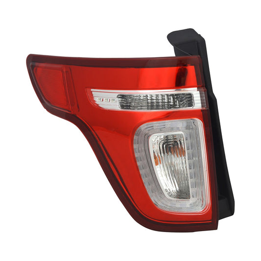 Rear Left Driver Side Bulb Type Tail Light Assembly 2011-2015 Ford Explorer