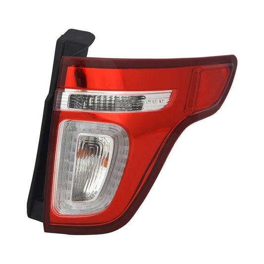 Rear Left Driver Side Bulb Type Tail Light Assembly 2011-2015 Ford Explorer
