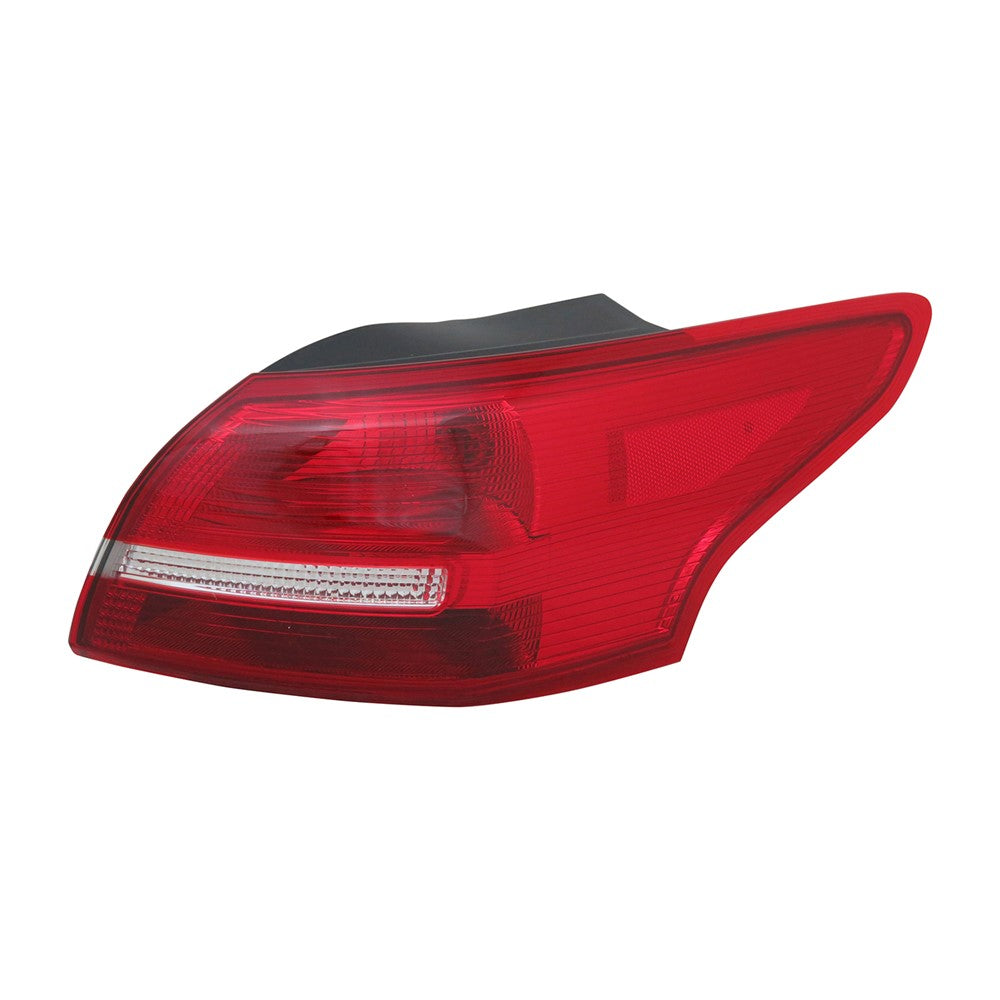 Rear Right Passenger Side Outer Tail Light Assembly 2015-2018 Ford Focus