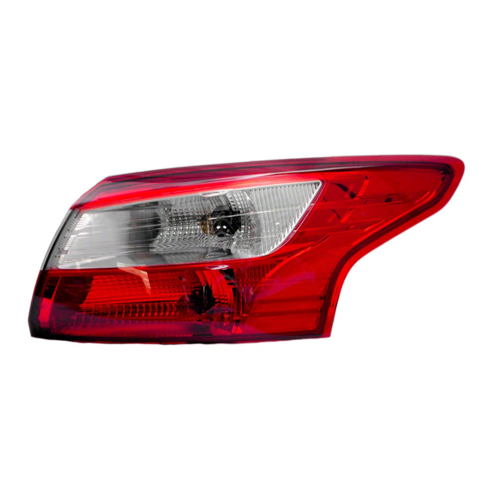 Rear Right Passenger Side Outer Tail Light Assembly 2012-2014 Ford Focus