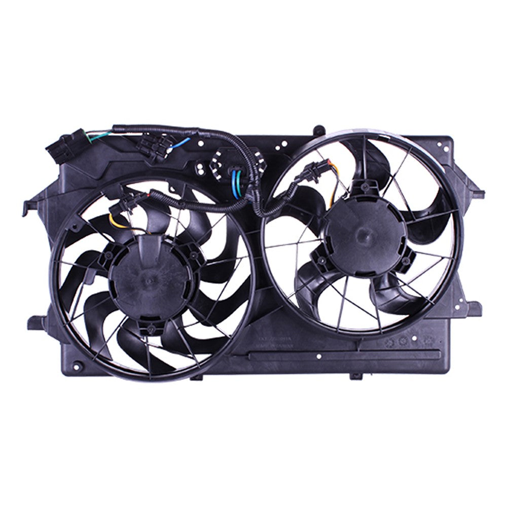 Dual Cooling Fan Assembly 2000-2002 Ford Focus