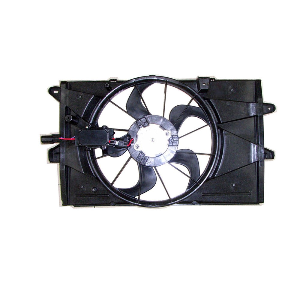 Radiator Fan Assembly Dual Fan Asm 3.5l V6 2008-2012 Ford Taurus, Taurus X & Mercury Sable & Lincoln Mks