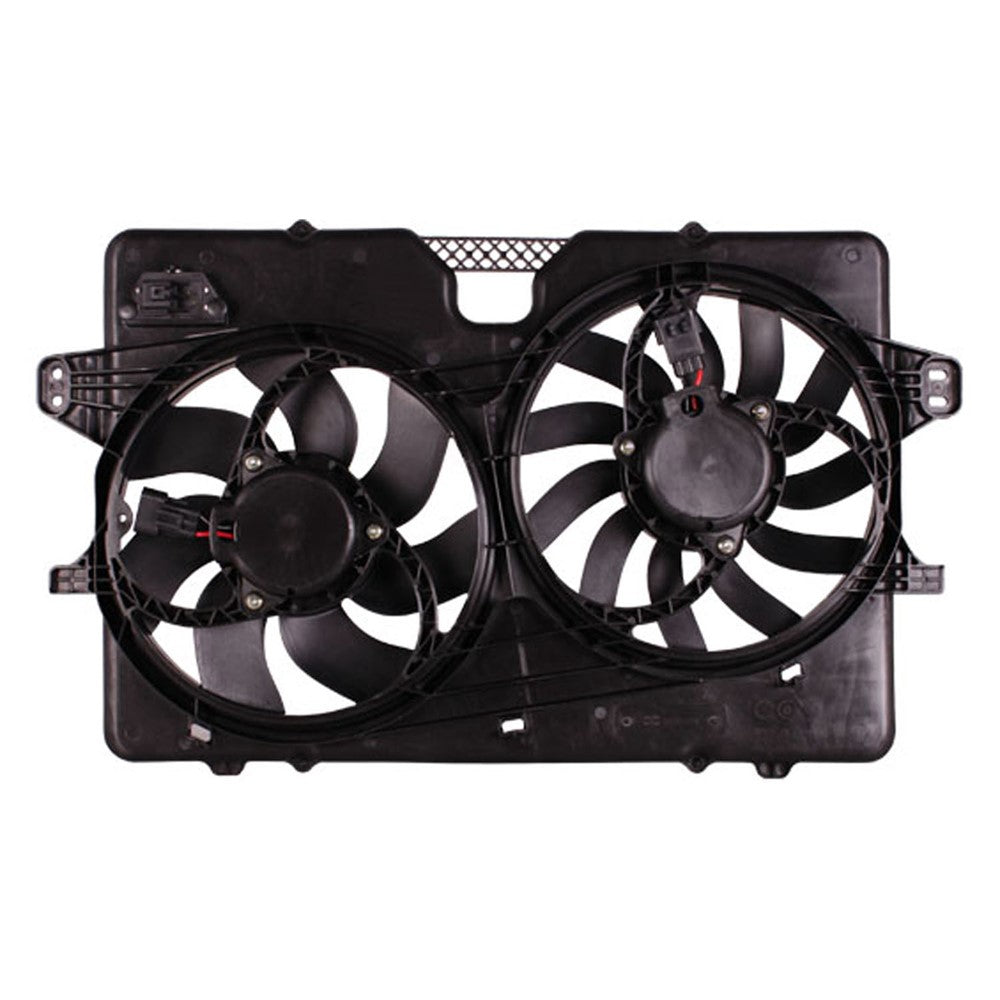 Dual Fan Asm 2.3l L4 2.5l L4 W Air Conditioning And Automatic Transmission 2008-2012 Ford Escape & Mercury Mariner