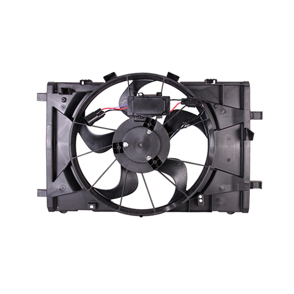Radiator Fan Assembly For 4cyl And V6 Models Including Hybrid 2010-2012 Ford Fusion & Mercury Milan & Lincoln Mkz