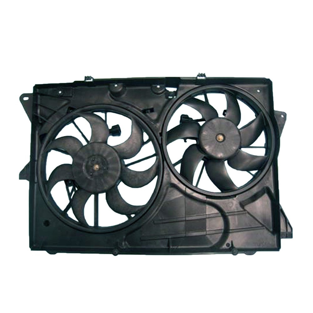Dual Fan Assembly For Models With 2.0 Liter L4 Or 3.5 Liter V6 2011-2012 Ford Explorer, Flex