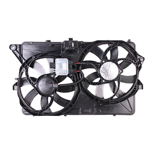 Dual Radiator And Condenser Fan Assembly 2009 Ford Flex