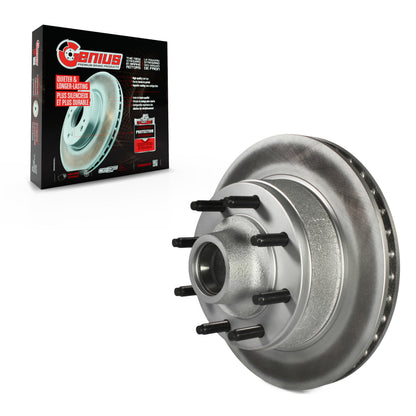 Coated Disc Brake Rotor Hub Assembly (1 Piece Only) Front GCR-66528 For Ford