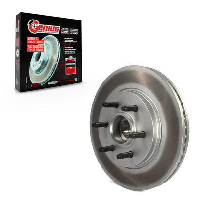 Coated Disc Brake Rotor Hub Assembly (1 Piece Only) Front GCR-680178 For Ford LT