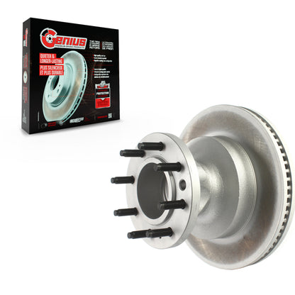 Coated Disc Brake Rotor Hub Assembly (1 Piece Only) Front GCR-680626 For Ford