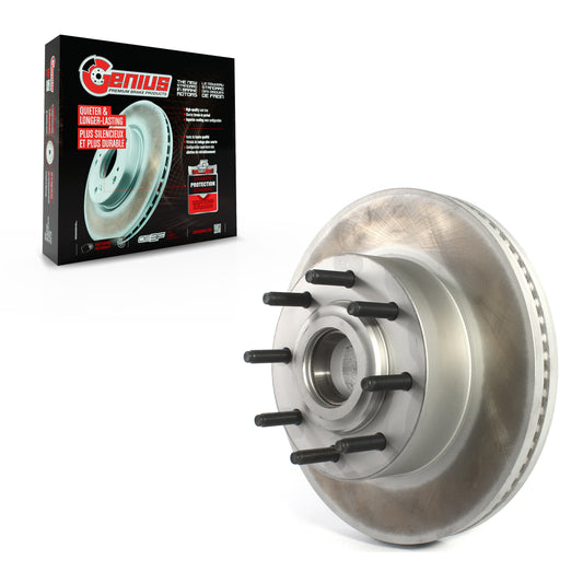 Coated Disc Brake Rotor Hub Assembly (1 Piece Only) Front GCR-681778 For Ford