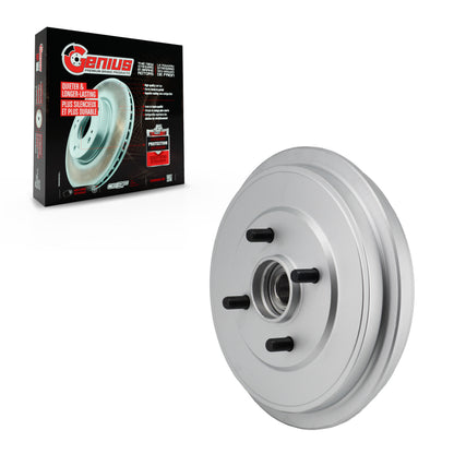 Coated Drum Brake Hub Assembly (1 Piece Only) Rear GCR-97836C For Nissan Micra
