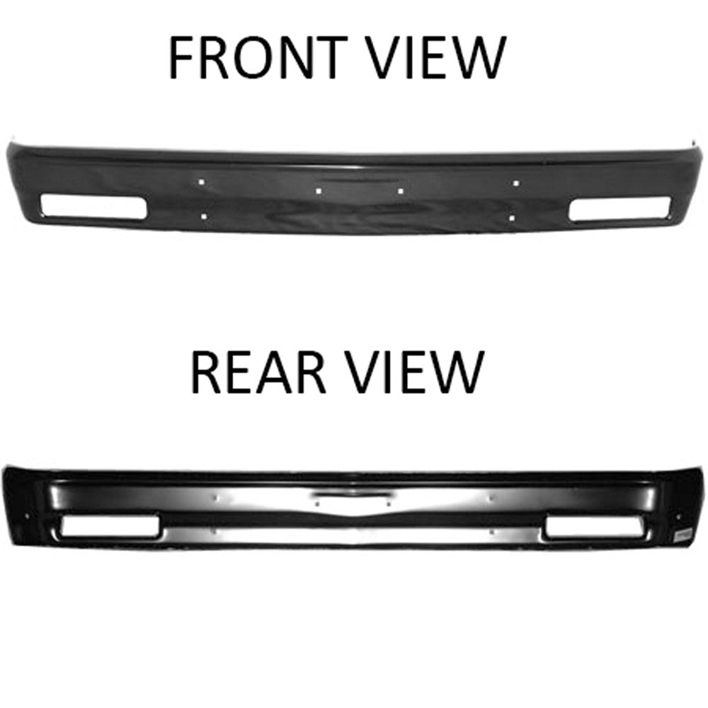 Front Bumper Face Bar 1982-1990 Chevrolet S10, S10 Blazer & Gmc Sonoma, S15 Jimmy