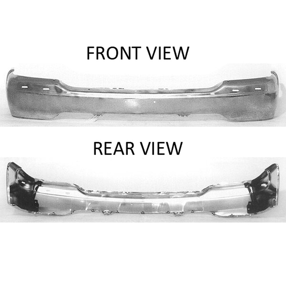 Front Bumper Face Bar 1999-2006 Gmc Sierra 1500, Sierra 2500, Sierra 1500 Hd, Sierra 2500 Hd, Sierra 3500, Yukon