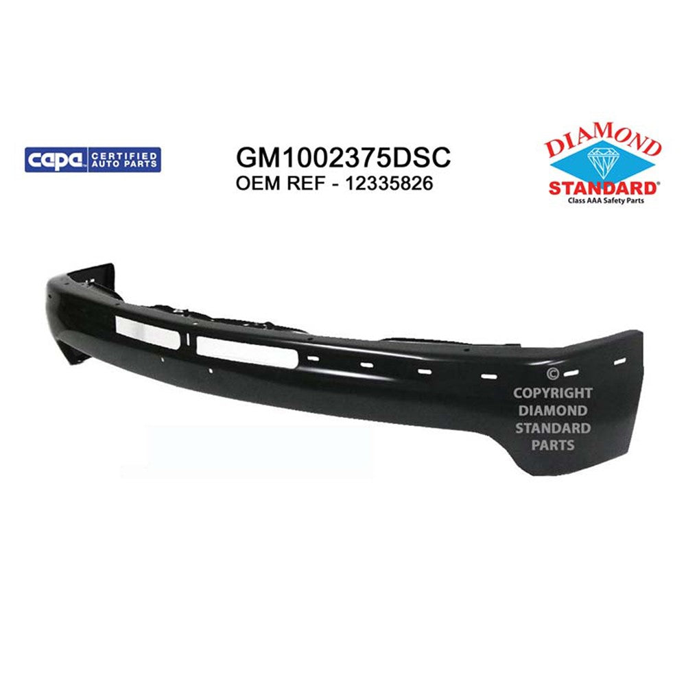 Front Bumper Face Bar 1999-2006 Chevrolet Silverado 1500, Silverado 2500, Silverado 1500 Hd, Silverado 2500 Hd, Silverado 3500, Suburban 1500, Tahoe