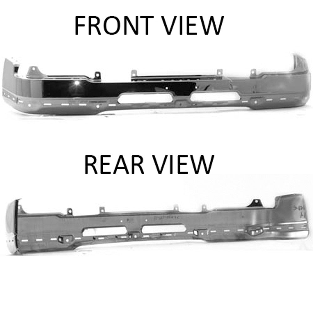 Bumper Face Bar Frt 2003-2007 Chevrolet Avalanche, Silverado 1500, Silverado 2500, Silverado 1500 Hd, Silverado 2500 Hd, Silverado 3500