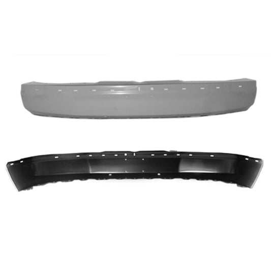 Front Bumper Face Bar 2003-2025 Chevrolet Express 1500, Express 2500, Express 3500, Express 4500 & Gmc Savana 1500, Savana 2500, Savana 3500