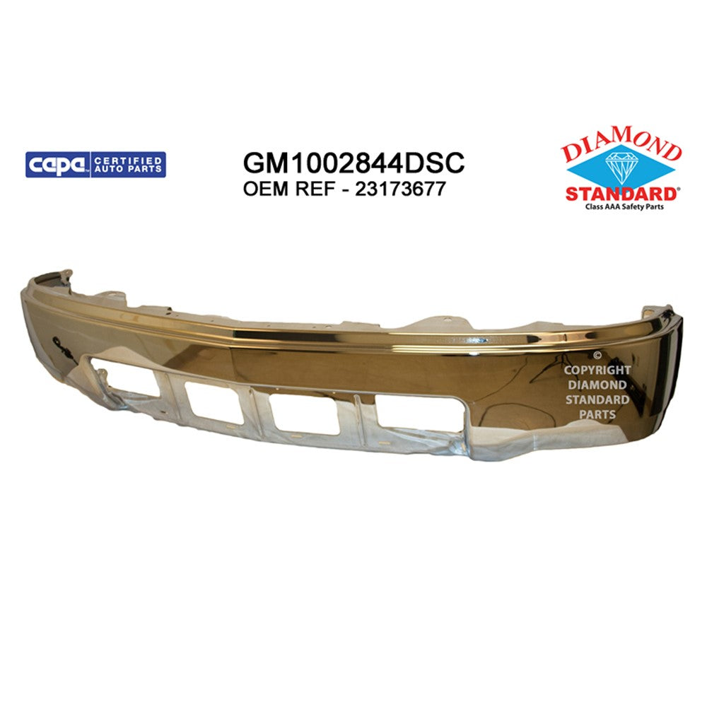 Front Bumper Face Bar 2014-2015 Chevrolet Silverado 1500