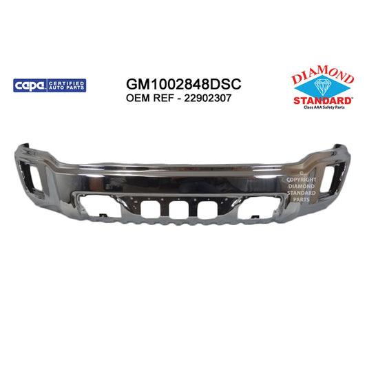 Front Bumper Face Bar 2014-2015 Gmc Sierra 1500
