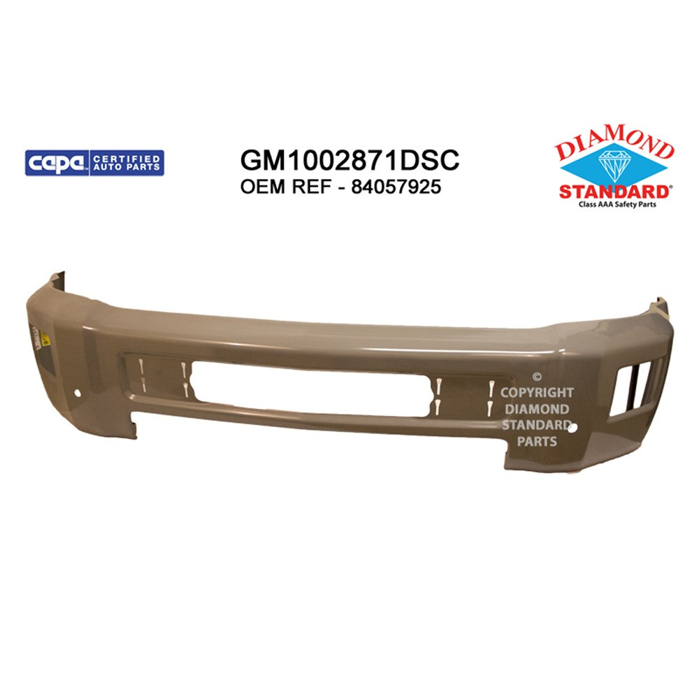Front Bumper Face Bar 2015-2019 Chevrolet Silverado 2500 Hd, Silverado 3500 Hd