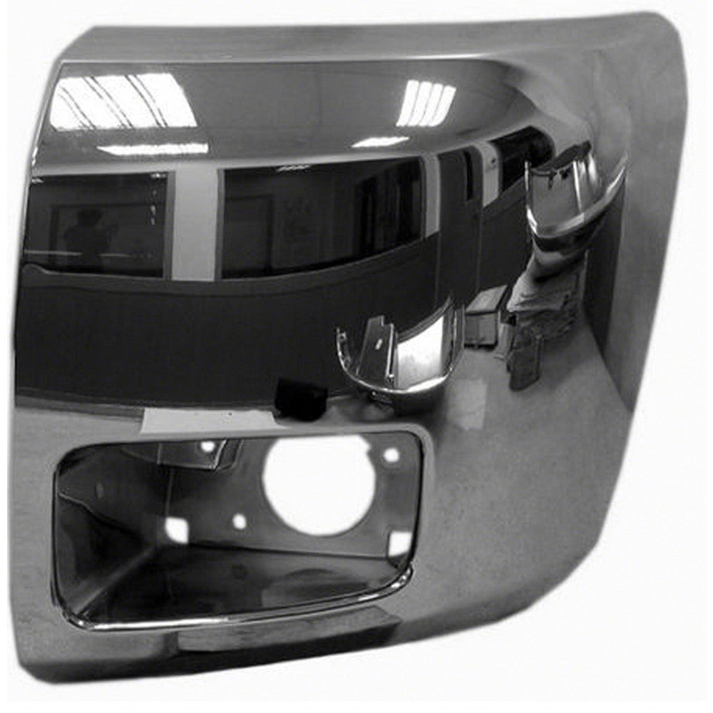 Front Left Driver Side Front Bumper End 2012-2013 Chevrolet Silverado 1500, Silverado 2500 Hd, Silverado 3500 Hd