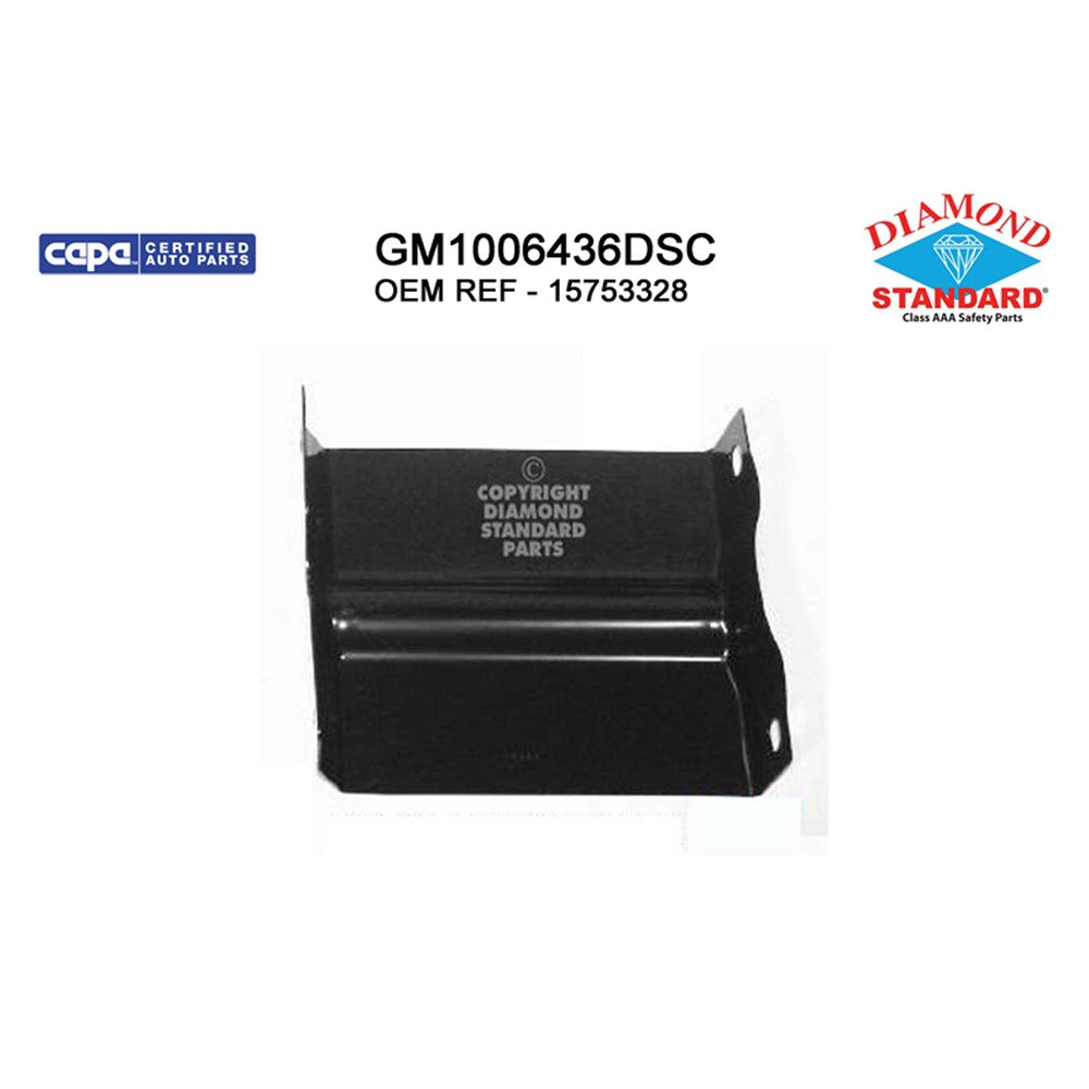 Front Center Bumper Bracket 2003-2025 Chevrolet Express 1500, Express 2500, Express 3500, Express 4500 & Gmc Savana 1500, Savana 2500, Savana 3500