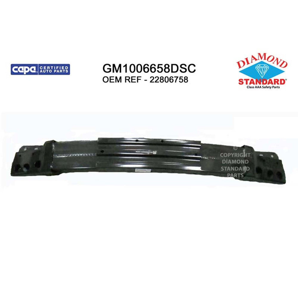 Front Bumper Impact Bar 2007-2017 Gmc Acadia, Acadia Limited