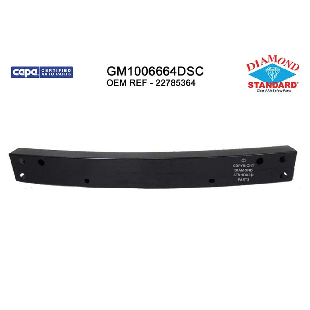 Front Bumper Impact Bar 2010-2015 Chevrolet Camaro