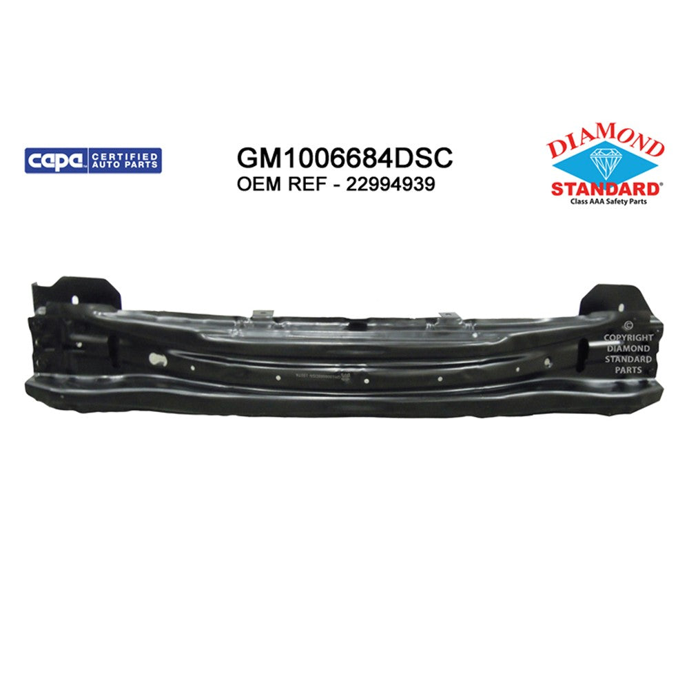 Front Bumper Impact Bar 2014-2017 Chevrolet Equinox & Gmc Terrain