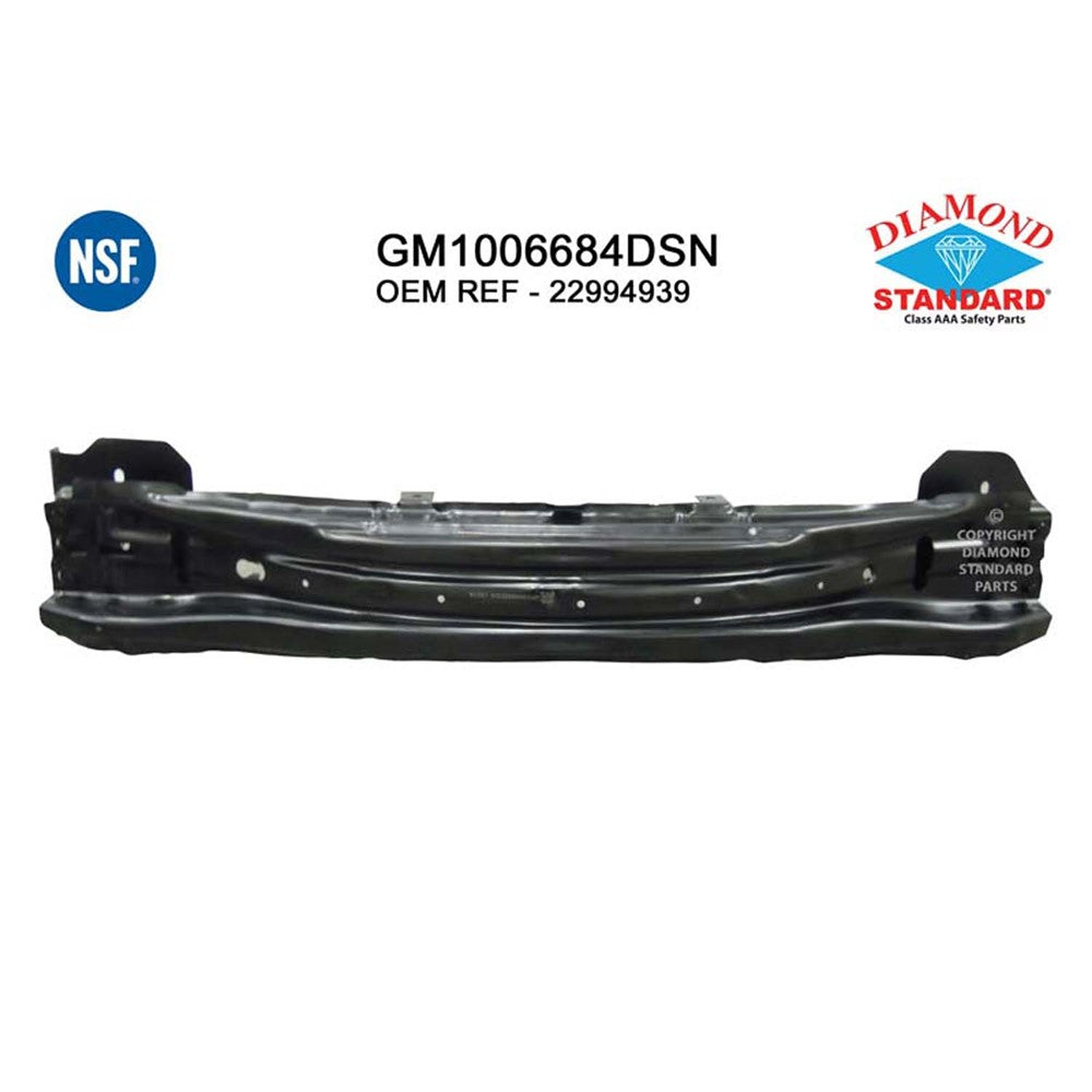 Front Bumper Impact Bar 2014-2017 Chevrolet Equinox & Gmc Terrain