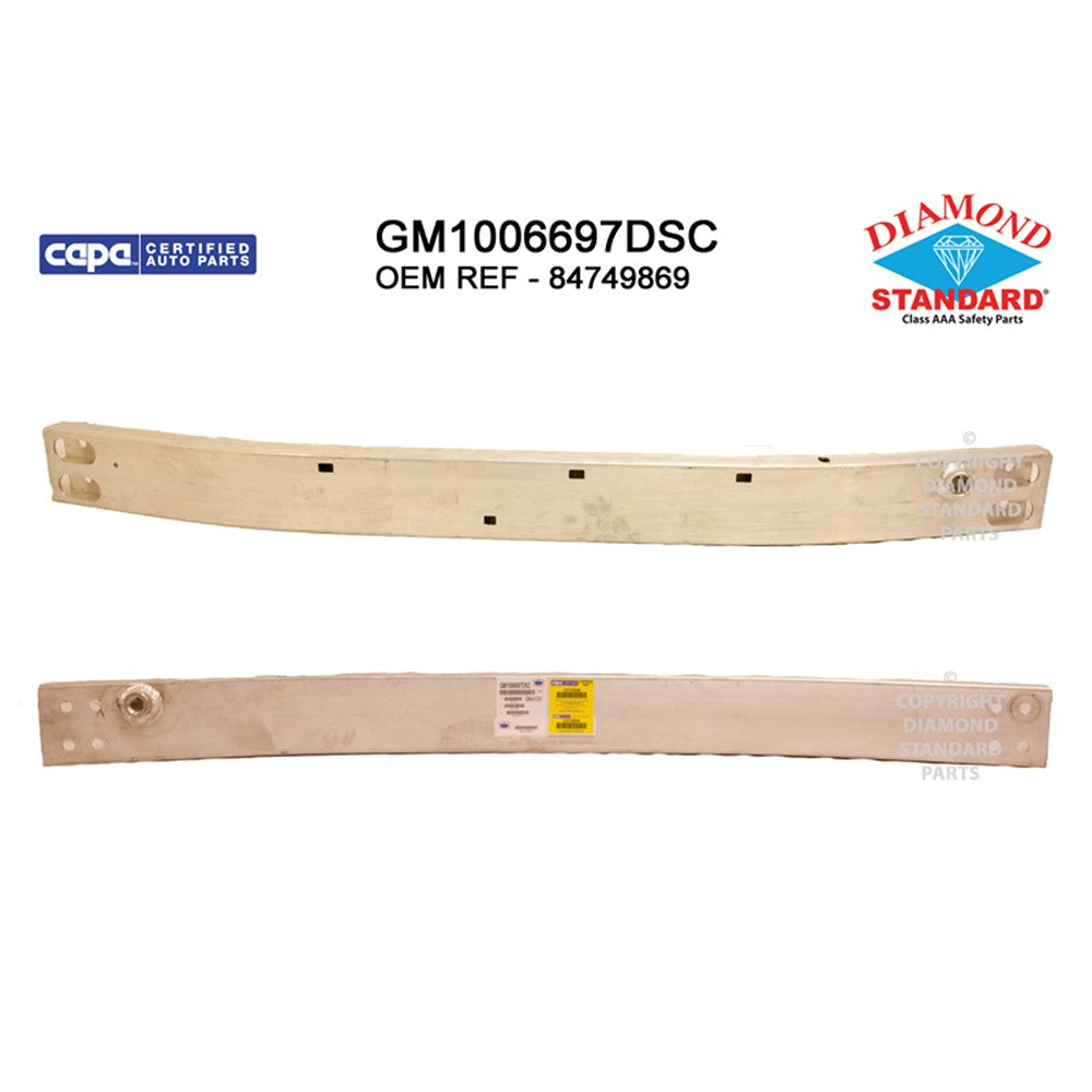 Front Bumper Impact Bar 2018-2020 Chevrolet Equinox & Gmc Terrain