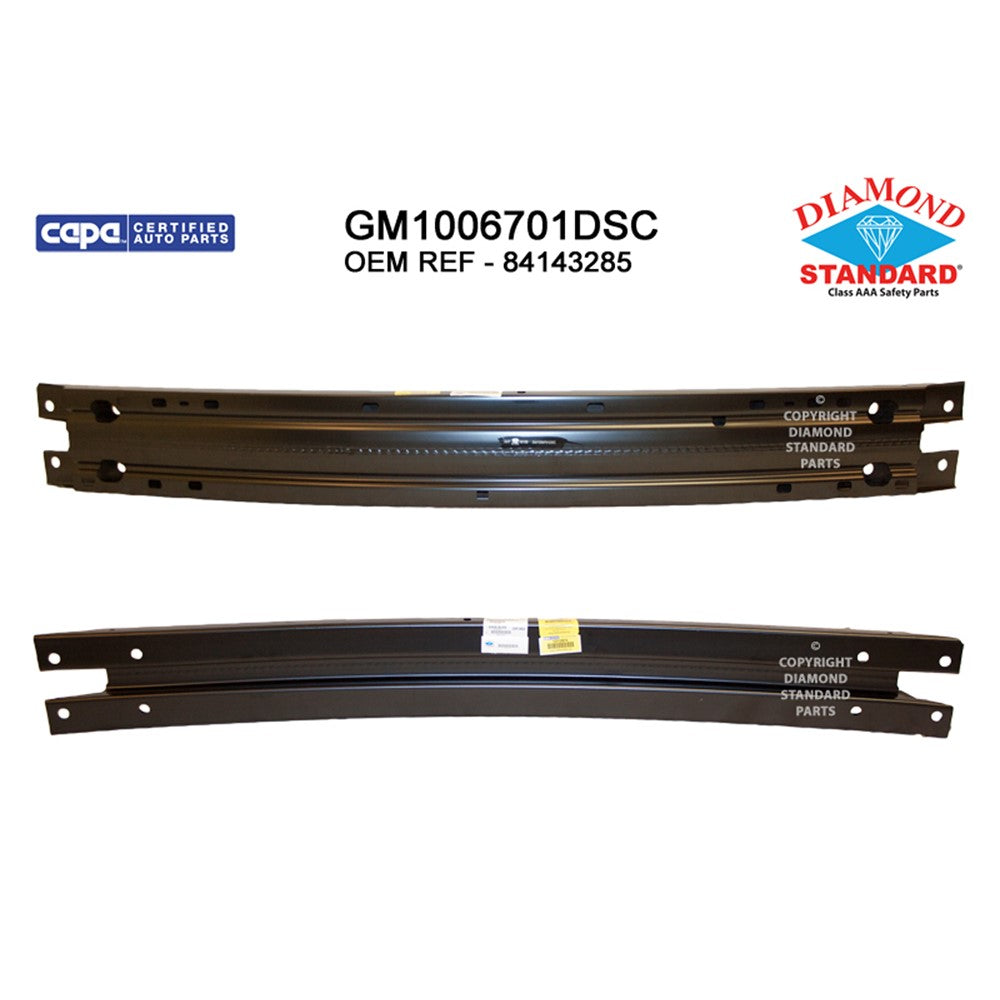 Front Bumper Impact Bar 2018 Buick Enclave & Chevrolet Traverse