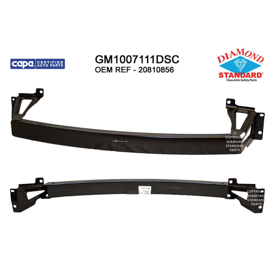 Front Lower Bumper Impact Bar 2010-2016 Cadillac Srx