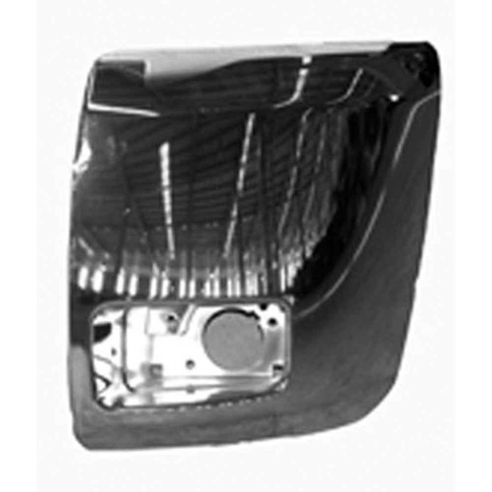 Front Left Driver Side Front Bumper Chrome End 2007-2010 Chevrolet Silverado 1500, Silverado 2500 Hd, Silverado 1500 Classic