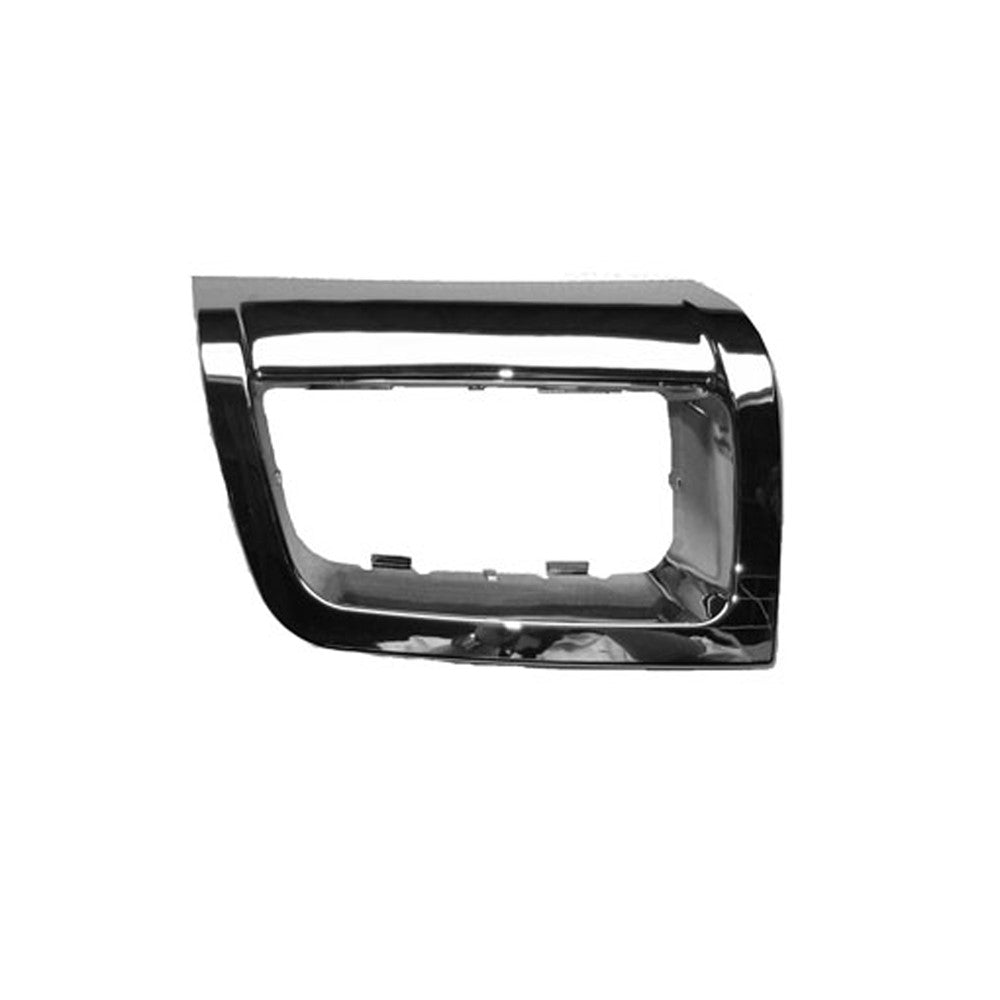 Front Left Front Driver Side Bumper Grille Insert [bumper Cover Grille Molding Surround] For Fog Light Hole 2006-2009 Chevrolet Trailblazer