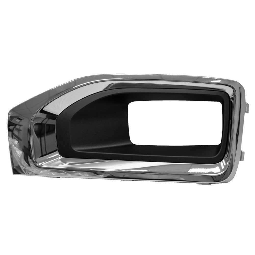 Front Left Front Driver Side Fog Light Bezel 2015-2020 Gmc Yukon, Yukon Xl