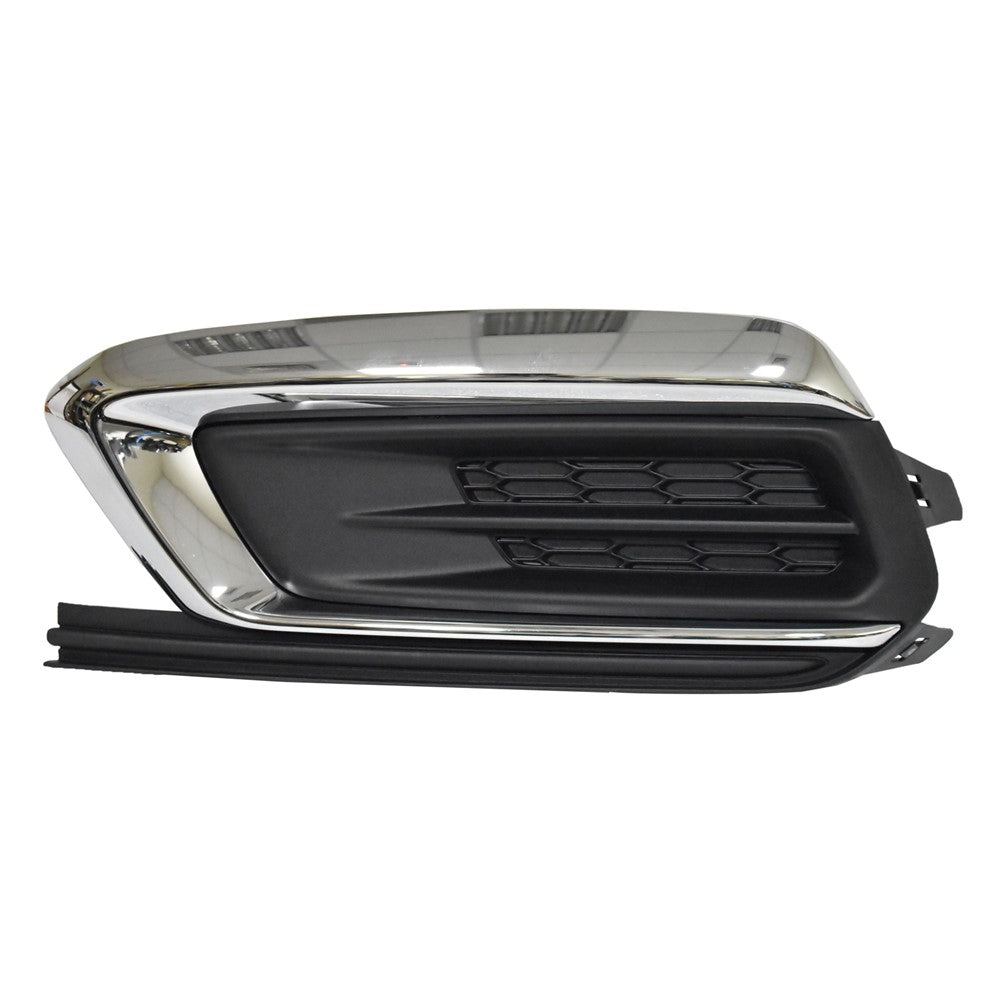 Front Left Front Driver Side Bumper Cover Grille 2015-2016 Chevrolet Cruze, Cruze Limited