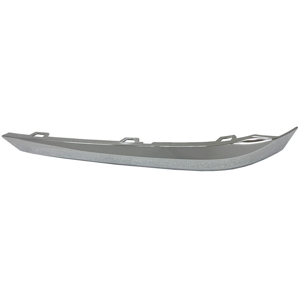 Front Left Front Driver Side Outer Bumper Cover Molding [below Head Light] Bright Chrome 2022-2024 Chevrolet Traverse