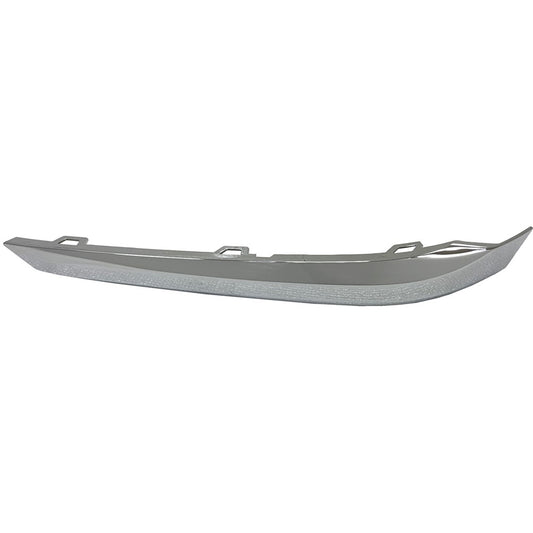 Front Left Front Driver Side Outer Bumper Cover Molding [below Head Light] Bright Chrome 2022-2024 Chevrolet Traverse