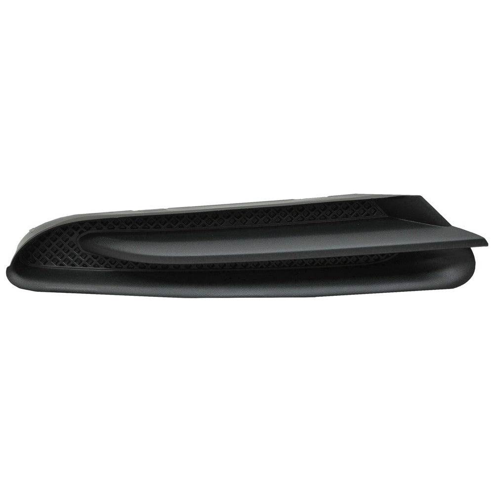Front Right Front Passenger Side Upper Bumper Cover Molding [mount Below Head Light] Textured 2013-2016 Buick Encore