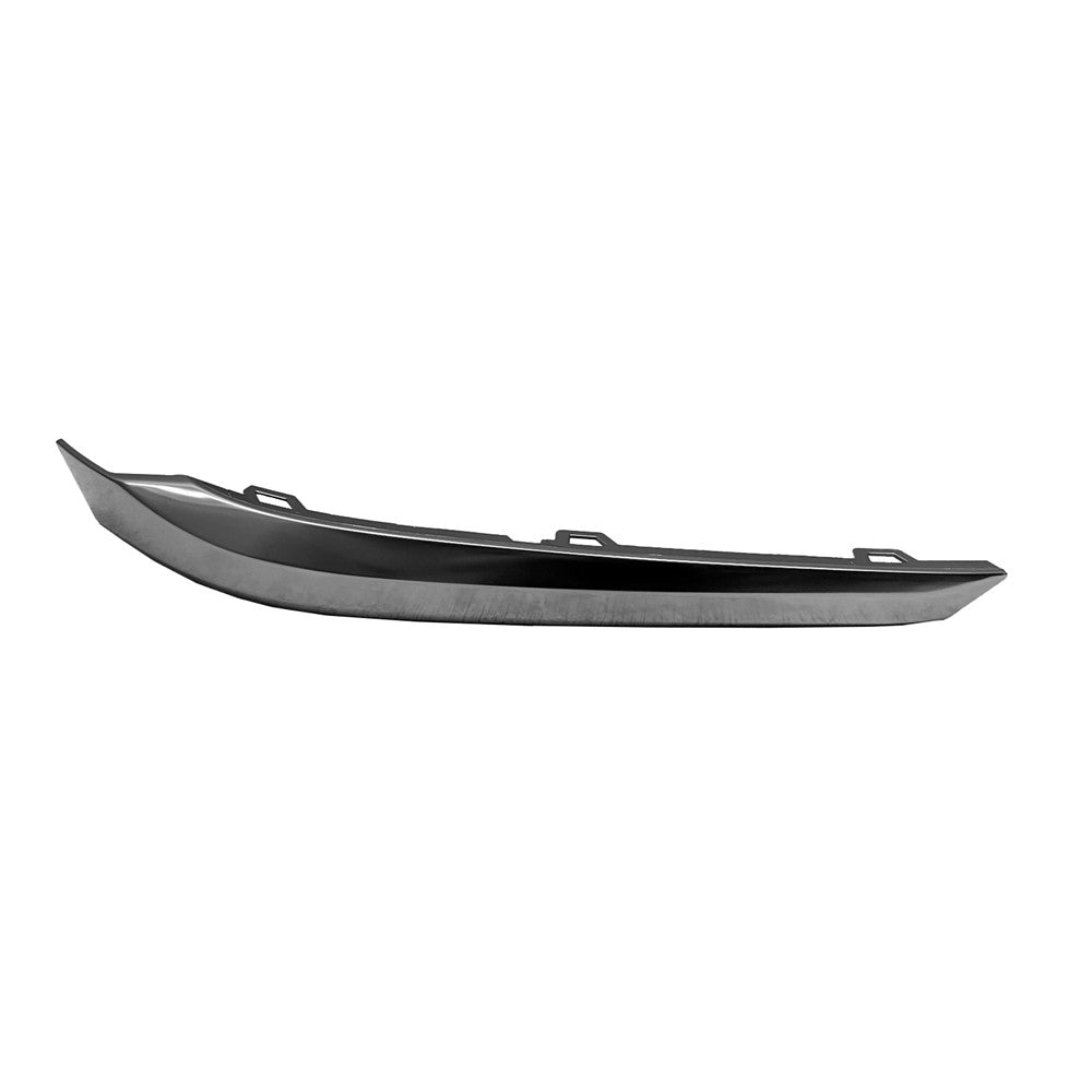 Front Right Front Passenger Side Outer Bumper Cover Molding [below Head Light] Satin Finish 2022-2024 Chevrolet Traverse