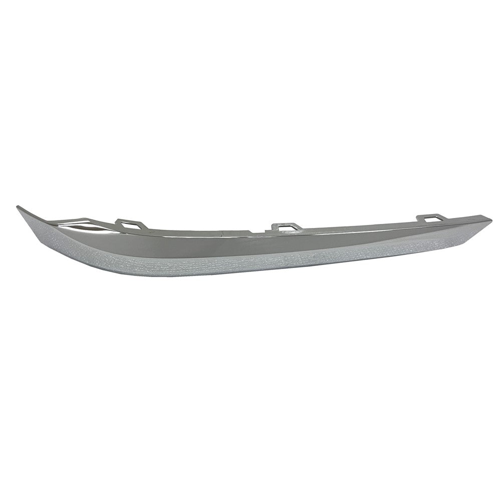 Front Right Front Passenger Side Outer Bumper Cover Molding [below Head Light] Bright Chrome 2022-2024 Chevrolet Traverse