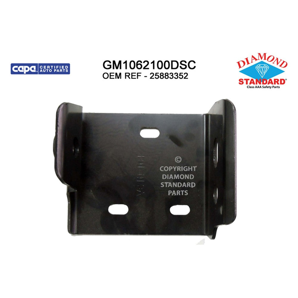 Front Left Front Driver Side Inner Bumper Bracket 2011-2014 Chevrolet Silverado 3500 Hd