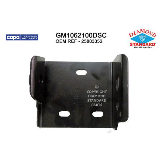Front Left Front Driver Side Inner Bumper Bracket 2011-2014 Chevrolet Silverado 3500 Hd