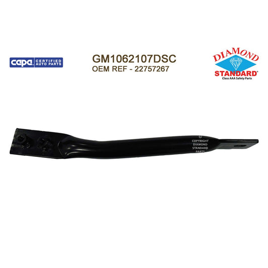 Front Left Front Driver Side Outer Bumper Face Bar Brace 2014-2019 Chevrolet Silverado 1500, Silverado 1500 Ld & Gmc Sierra 1500, Sierra 1500 Limited
