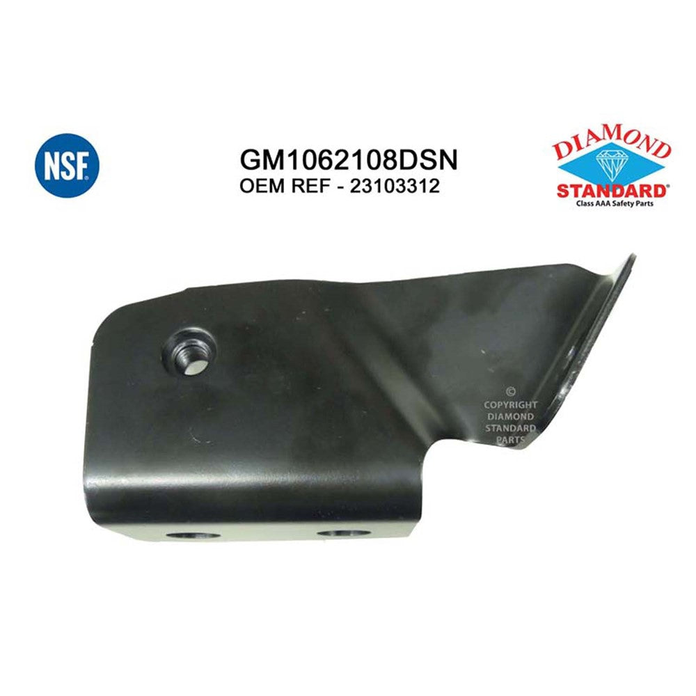 Front Left Front Driver Side Outer Bumper Mounting Bracket 2014-2015 Chevrolet Silverado 1500