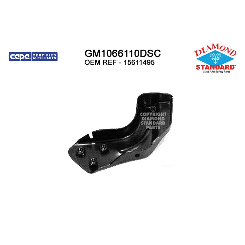 Front Left Front Driver Side Inner Bumper Mounting Bracket 1988-1993 Chevrolet Blazer, C1500, C1500 Suburban, C2500 & Gmc Pickup_gmc_fullsize_c/K