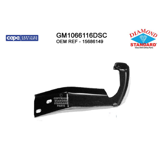 Front Left Front Driver Side Outer Bumper Face Bar Brace 1994-2000 Chevrolet Blazer, C1500, C1500 Suburban, C2500 & Gmc Pickup_gmc_fullsize_c/K